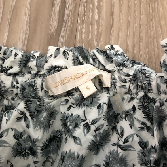 LoveShackFancy Cheyenne Bubble Floral Mini Skirt - Picture 5 of 6